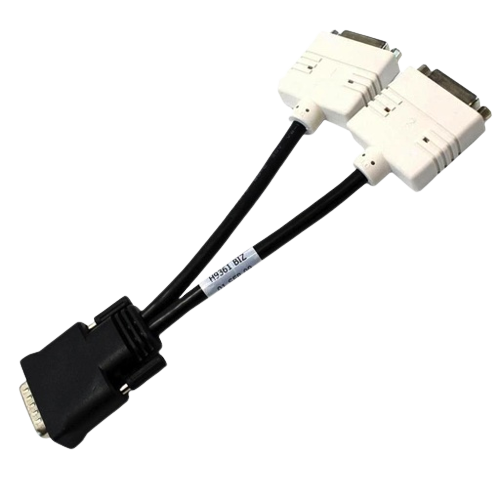 DMS59 DMS-59 TO DUAL DVI ADAPTER RFB - BLACK