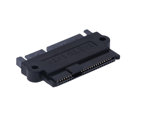 GENERIC ADAPTER SAS TO SATA - BLACK - NEW