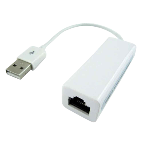 GENERIC ADAPTER USB TO ETHERNET RJ45 USB2.0 NEW - WHITE
