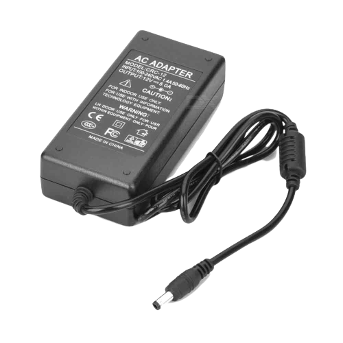 GENERIC POWER SUPPLY ADAPTER 12V/5AMP CCTV BLACK NEW - 1YW
