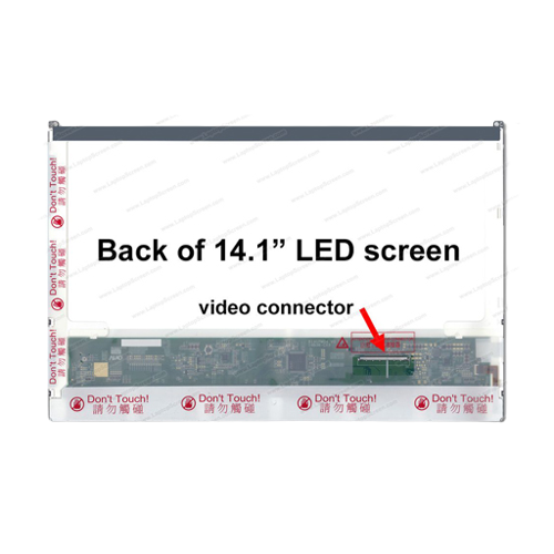 14.1" LCD SCREEN WIDESCREEN 1600x900 | 30PIN | B141PW04 - RFB 1YW