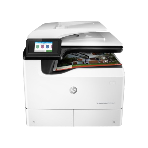 HP AIO PHOTOCOPIER PAGEWIDE P77740DN COLOR RFB - 1YW